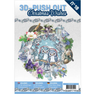 3D Pushout Book 18 Christmas Wishes  3DPO10018