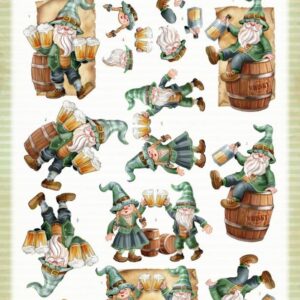 3D Cutting Sheets - Yvonne Creations - Great Gnomes - Party Gnomes
