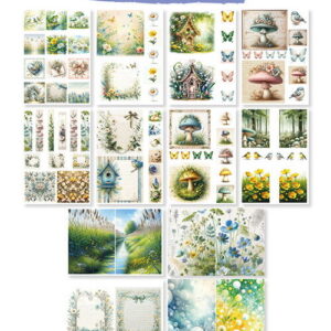 #3 Art Journaling spring set - by Fairybells