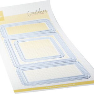 #3 Creatables stencil Trifold square