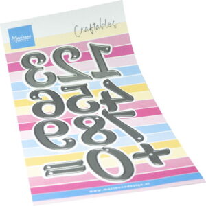 Craftables stencil Numbers XL