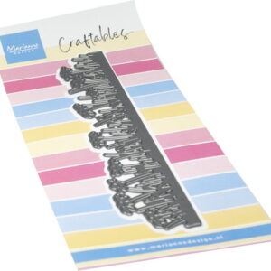 #3 Craftables stencil Meadow border