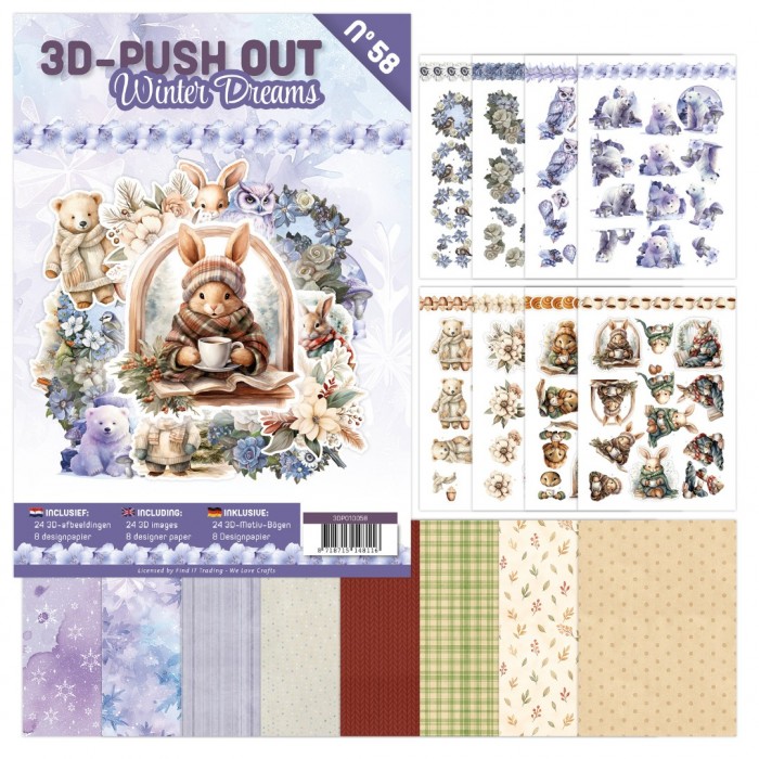 3D Push-Out Book 58