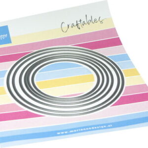 Craftables stencil Basic Circles