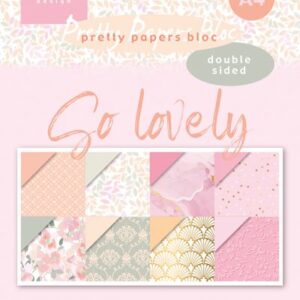 Pretty Papers bloc So lovely