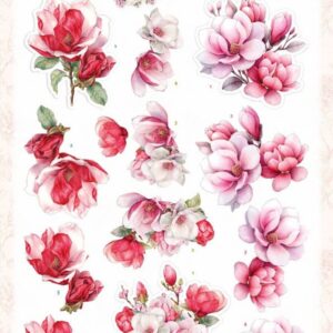 3D Cutting Sheet - Berries Beauties - Floral Elegance - Magnolia Dreams