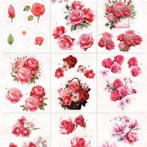 3D Cutting Sheet - Berries Beauties - Floral Elegance - Mini