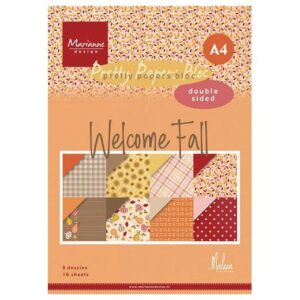 Marianne Design • Paper Pad Welcome Fall by Marleen
