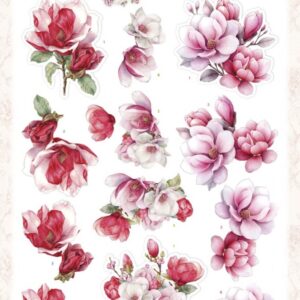 3D Pushout Sheet - Berries Beauties - Floral Elegance - Magnolia Dreams