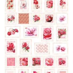 Berries Beauties - Floral Elegance - Push Out Postage Stamp