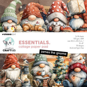 CCL-ES-CPP495 - CCL Collagepapierblok – James the Gnome Essentials nr. 495