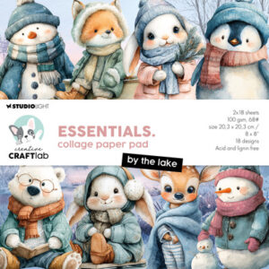 CCL-ES-CPP496 - CCL Collagepapierblok – By the Lake Essentials nr. 496
