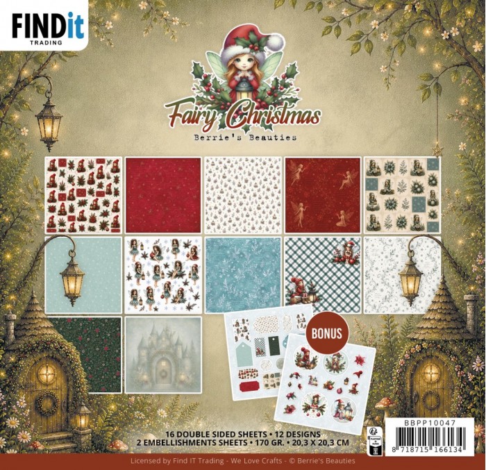 Dit designpapierboekje bevat 18 vellen dubbelzijdig papier in maar liefst 12 verschillende designs. Perfect voor kaarten maken, scrapbooking en andere papiercreaties waarbij je graag varieert en combineert. Dankzij het handzame formaat van 20,3 × 20,3 cm zijn de vellen ideaal voor zowel grote als kleine projecten. Een veelzijdig papierblok dat elke creatie een professionele uitstraling geeft.