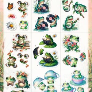 Cutting Sheet - Berries Beauties - Joyful Hoppers - Mini