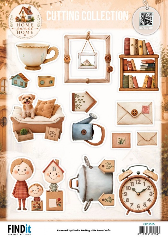 Find It Collection - Cutting Collection - Home Sweet Home - No Place Like Home