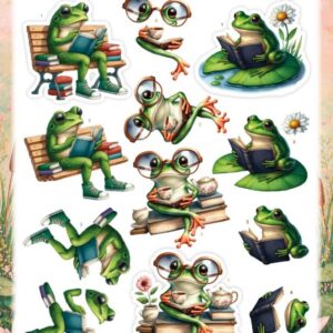 3D Pushout Sheet - Berries Beauties - Joyful Hoppers - Pondside Pages
